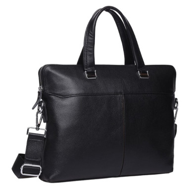 Men's leather bag Keizer K19158-1-black