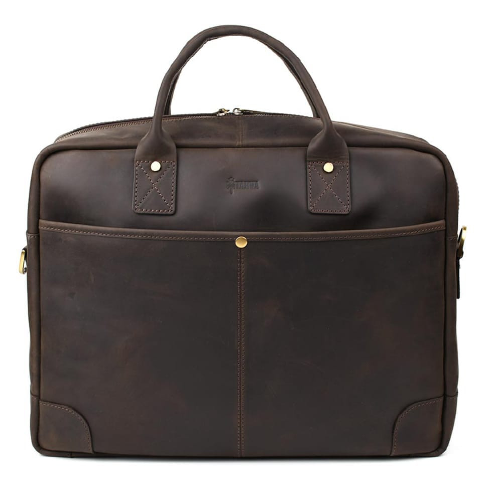 Чоловіча сумка для ноутбука 17 дюймів RC-0458-4lx TARWA коричнева