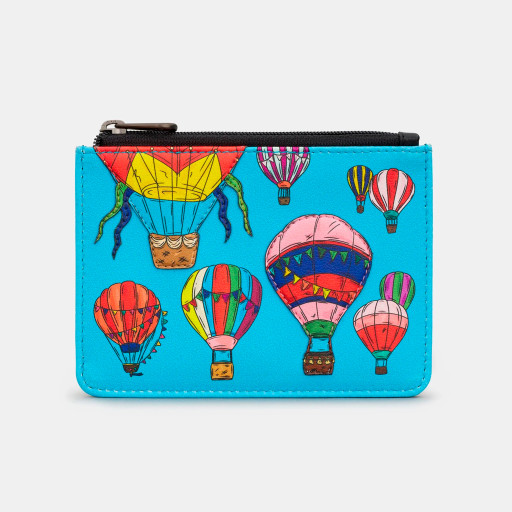 Жіночий шкіряний гаманець Yoshi Y1321 Franklin (Balloon Festival)