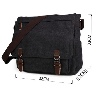 Men's bag Vintage 14587 Gray