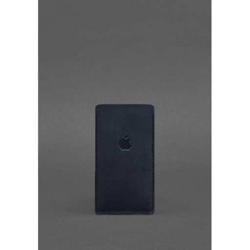 Шкіряний чохол для iPhone 12 Синій Crazy Horse