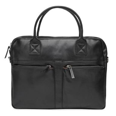 Мужская кожаная сумка Ricco Grande 1FSL-1052-black