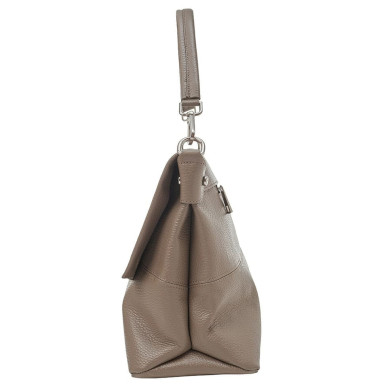 Кожаная женская сумка Virginia Conti Italy - Art03180dtaupe