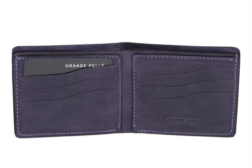 Портмоне Onda, синій Grande Pelle 507170