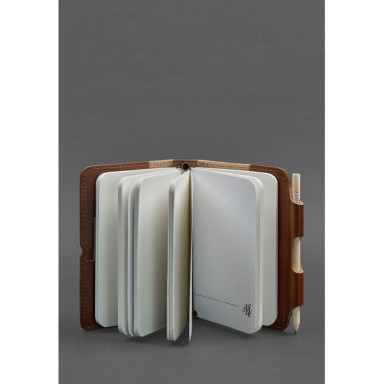 Leather notebook (Soft beech) 3.0 light brown