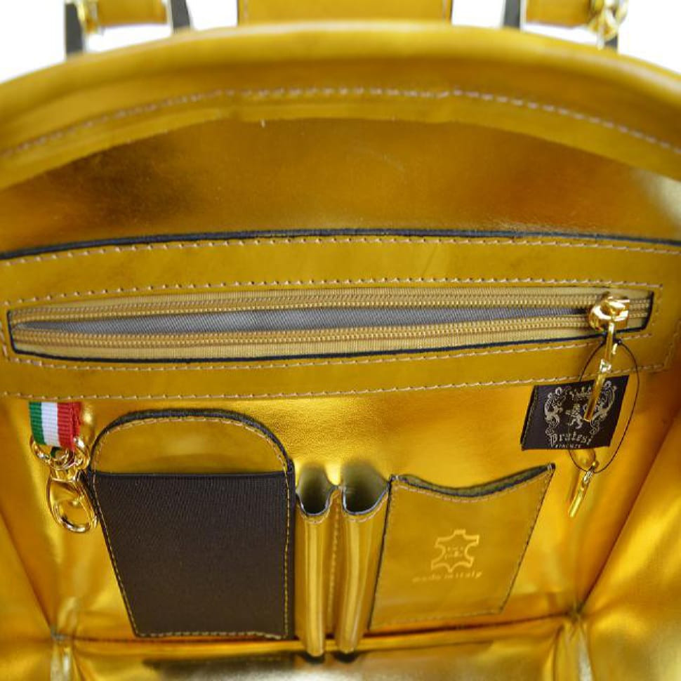 Pratesi RCH120/29T - Miss Brunelleschi R120/29T Bag in cow leather Miss Brunelleschi R120/29T Coffee