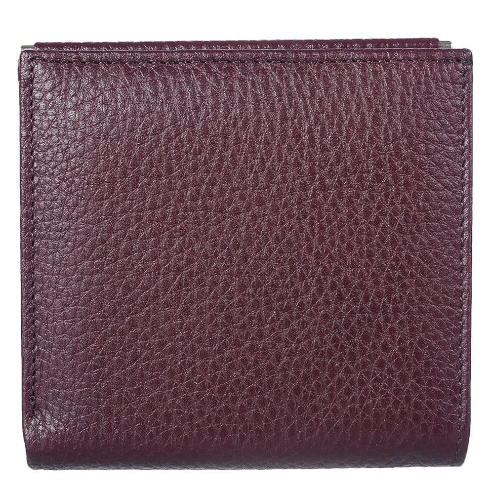 Жіноче шкіряне портмоне Desisan 067-339 бордо флотар