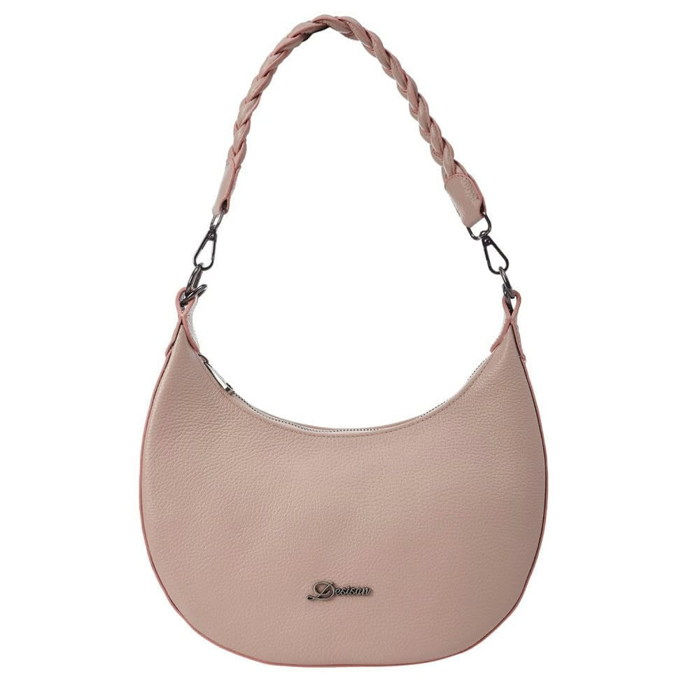 Сумка жіноча шкіряна Desisan 5002-606 пудра флотар