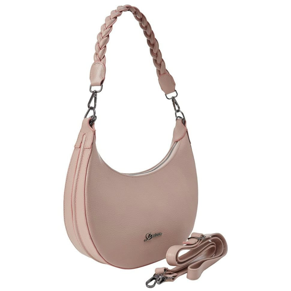 Сумка жіноча шкіряна Desisan 5002-606 пудра флотар