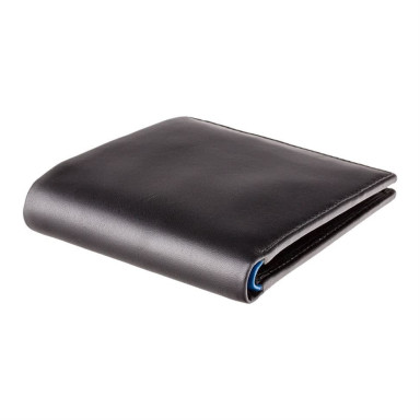 Men's wallet Visconti PM101 Pablo with RFID (Black Blue)