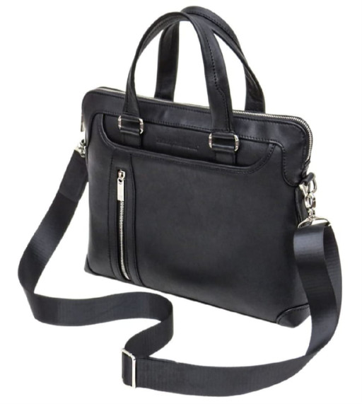 Чоловіча шкіряна сумка Black Diamond BD37A