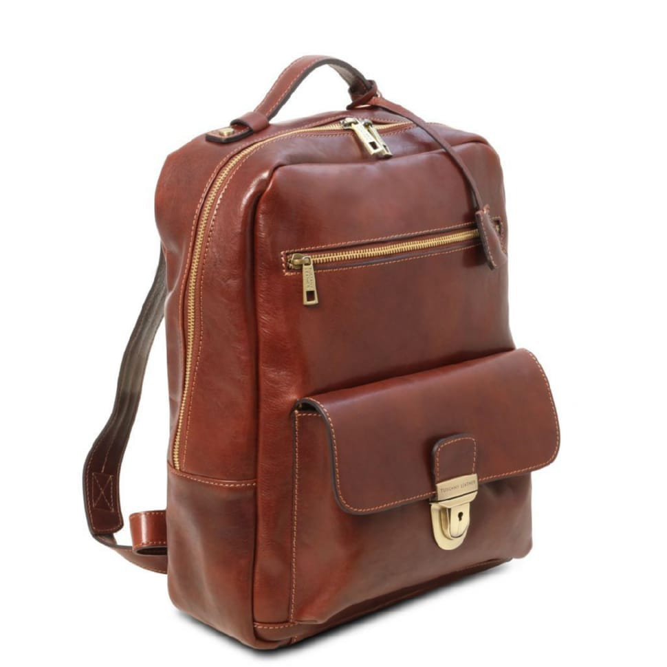 Kyoto шкіряний рюкзак для ноутбука TL141859 Tuscany