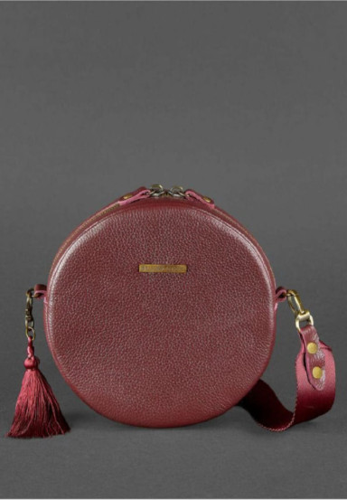 Round bag Tablet BN-BAG-23-marsala BlankNote marsala