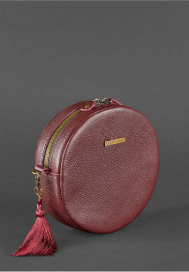 Round bag Tablet BN-BAG-23-marsala BlankNote marsala