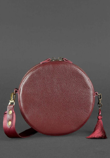 Round bag Tablet BN-BAG-23-marsala BlankNote marsala