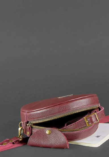 Round bag Tablet BN-BAG-23-marsala BlankNote marsala