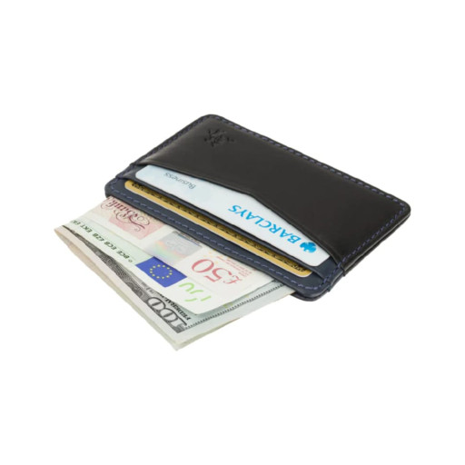 Картхолдер Visconti VSL40 Axe (Black/Steel Blue)