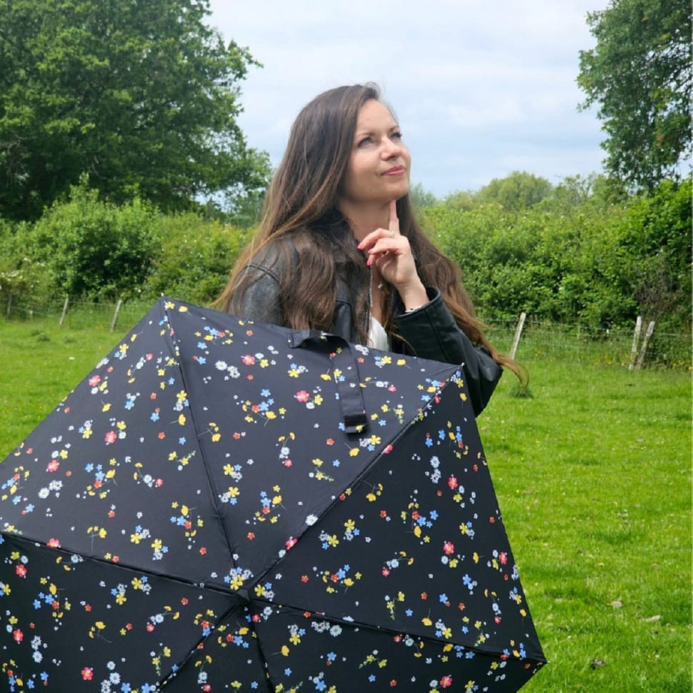 Umbrella for women Fulton L501-041604 Tiny-2 Buttercup Sprig (Buttercup sprig)