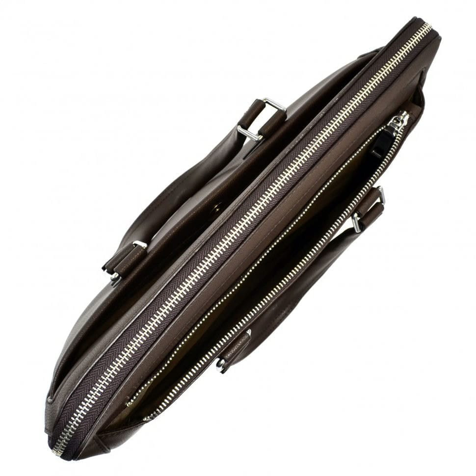 М'який портфель зі шкірозамінника ТМ Bonis 1641-33 коричневий