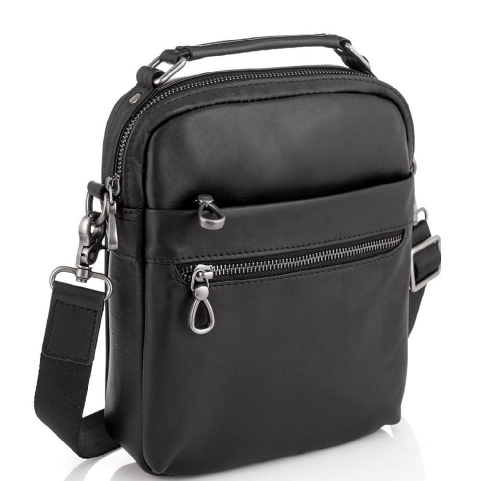 Сумка через плече шкіряна чоловіча Tiding Bag 164A