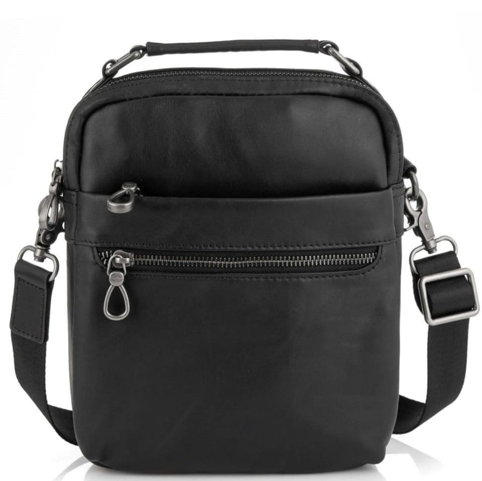 Сумка через плече шкіряна чоловіча Tiding Bag 164A