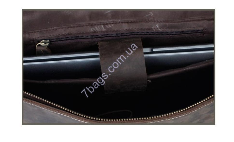 Чоловік стильний месенджер з міцної волової шкіри +1093