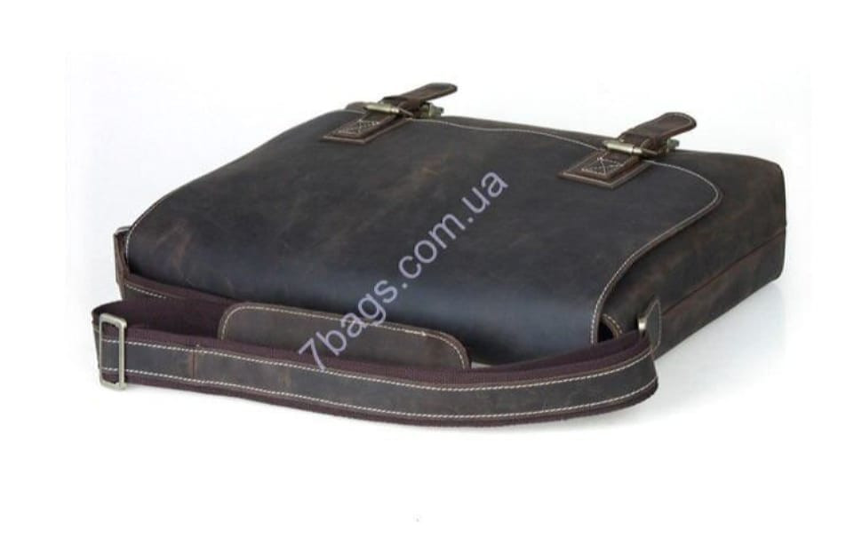 Чоловік стильний месенджер з міцної волової шкіри +1093