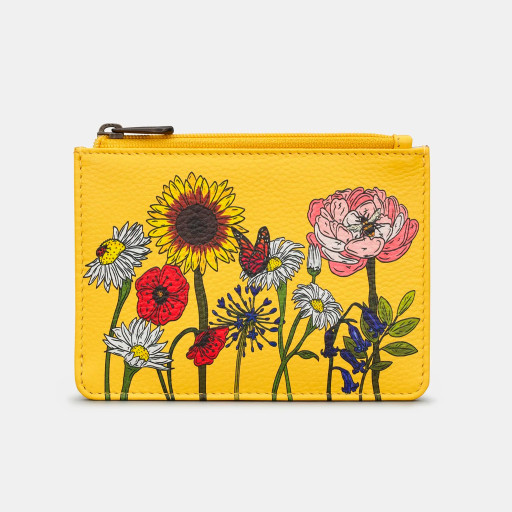 Жіночий шкіряний гаманець Yoshi Y1321 Franklin (Wildflowers)