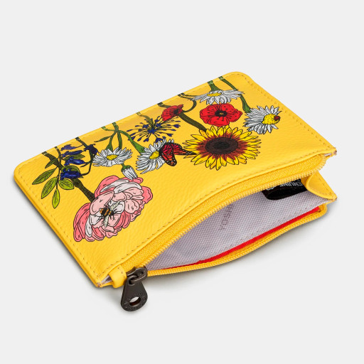 Жіночий шкіряний гаманець Yoshi Y1321 Franklin (Wildflowers)