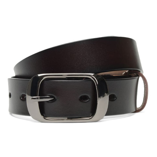 Жіночий ремінь шкіряний CV1ZK-008-coffee