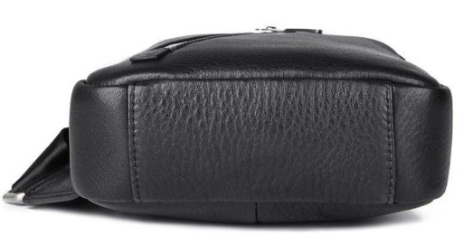 Сумка чоловіча флотар через плече Vintage 14973 Чорна