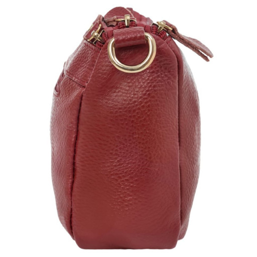 Сумка жіноча з натуральної шкіри MB7684red