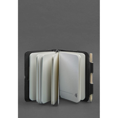 Leather notepad (Soft-beech) 3.0 black