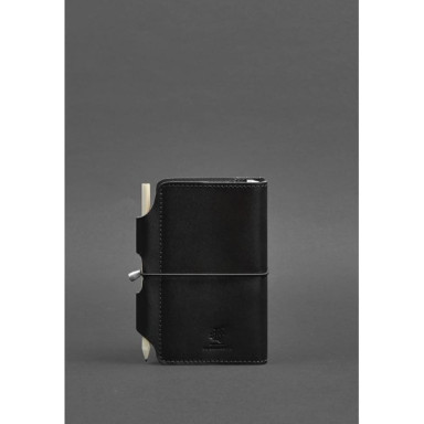 Leather notepad (Soft-beech) 3.0 black