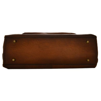 Pratesi BCO355 - Donnini B355 Woman Bag in cow leather Donnini Cognac