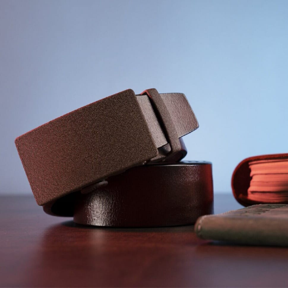 Класичний ремінь для чоловіків Vintage 20708 Чорний