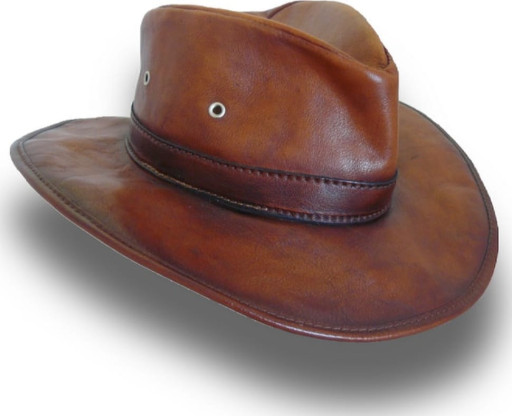 Pratesi BMA040/61 - Cagliostro Hat 61 cm in cow leather Bruce Brown