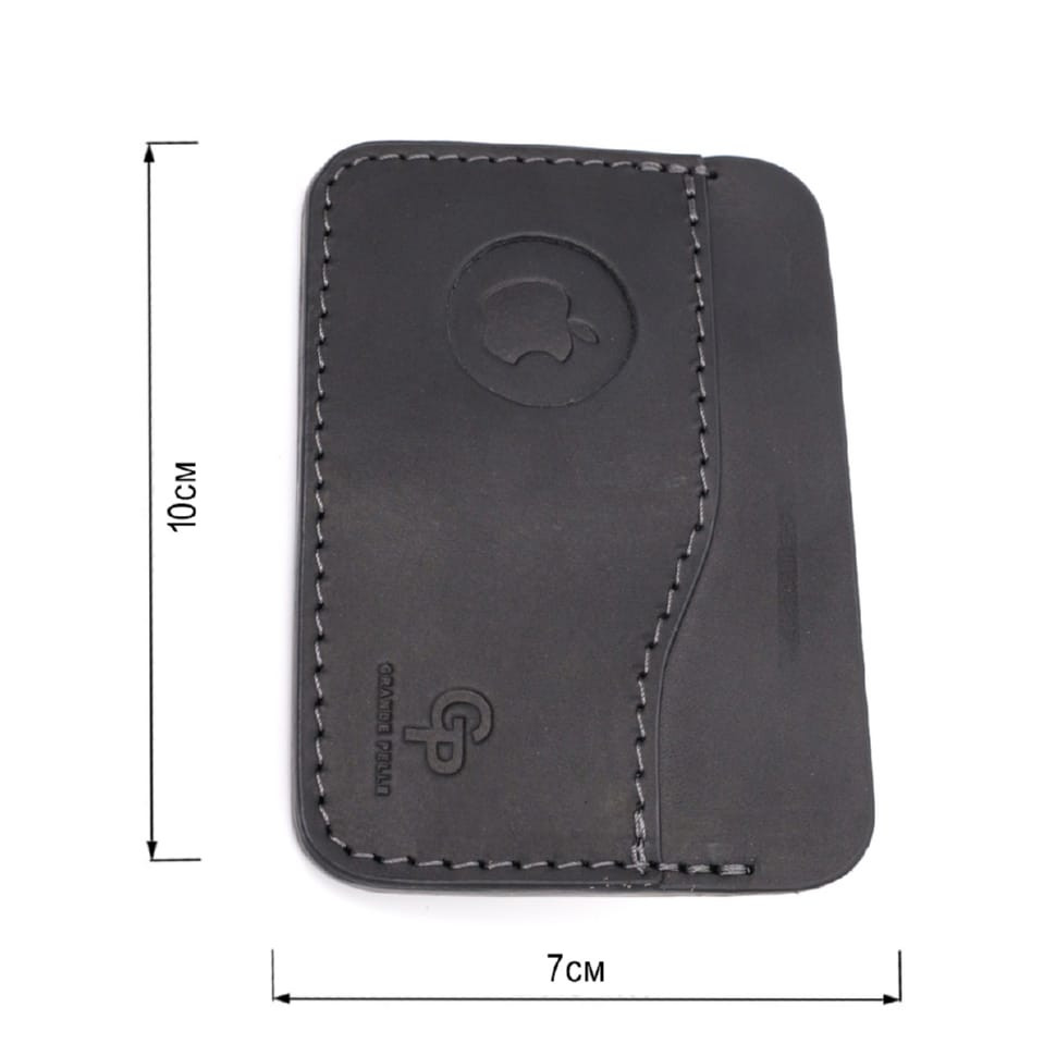 Візитниця з натуральної фактурної шкіри під крокодила KARYA 20965 Коричневий