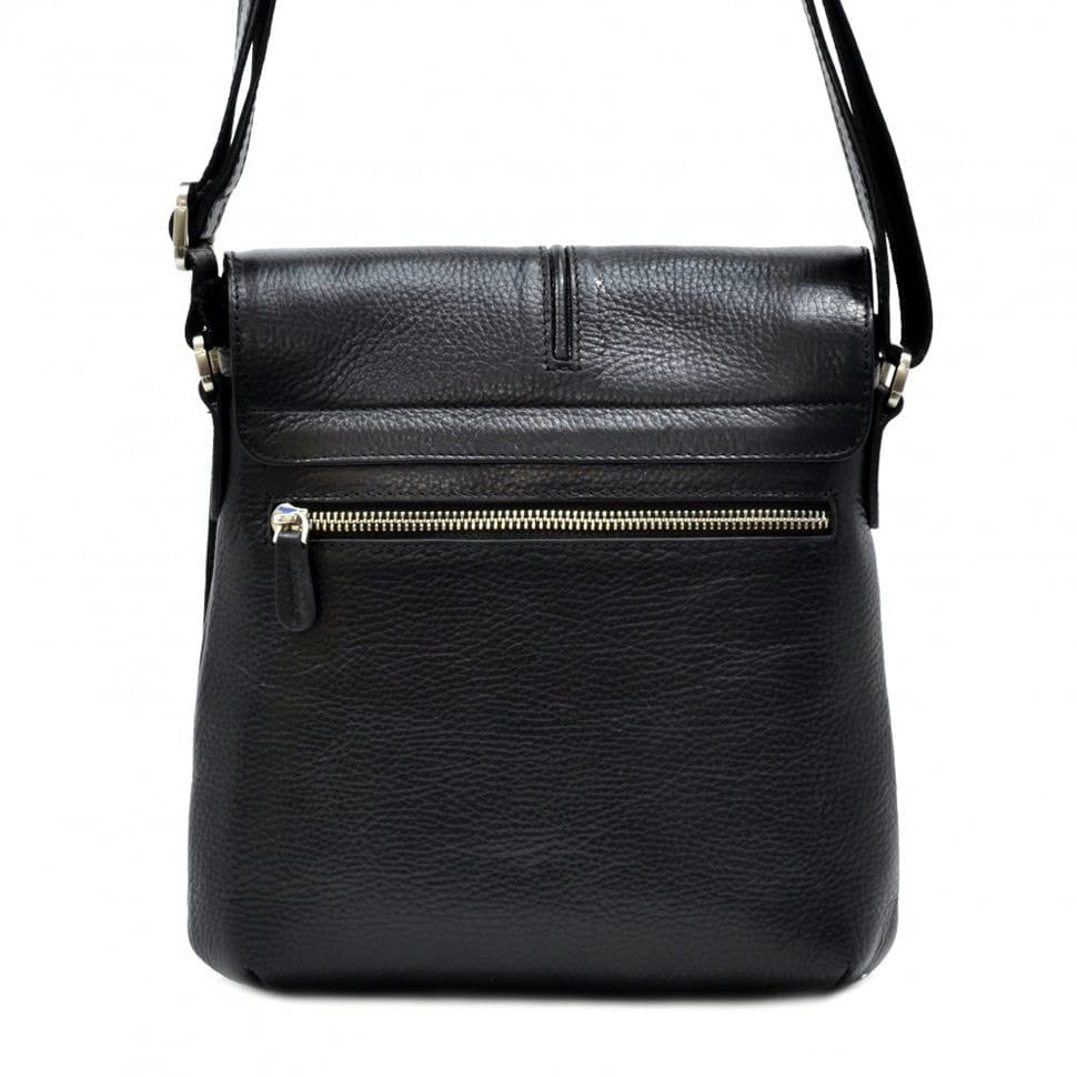 Барсетка м'яка шкіряна DESISAN 342-01 чорний гладкий
