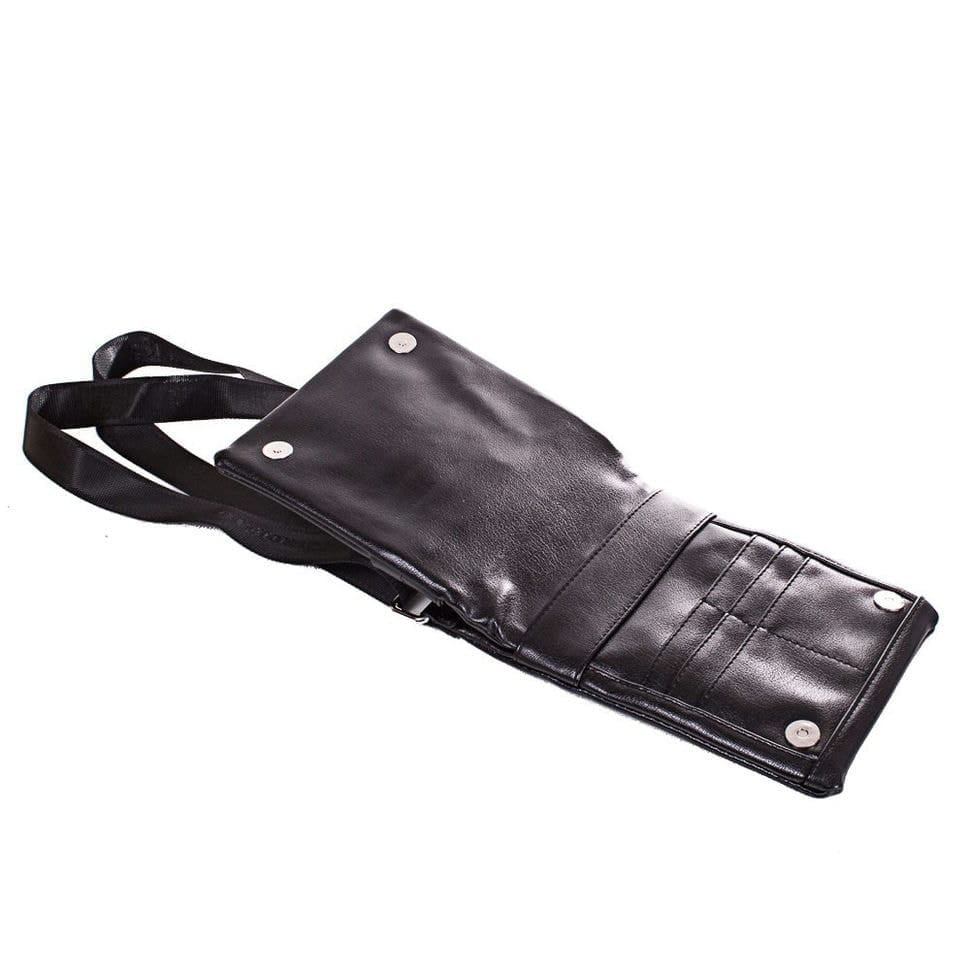 Барсетка м'яка із шкірозамінника ТМ Bonis 8606-1 чорна