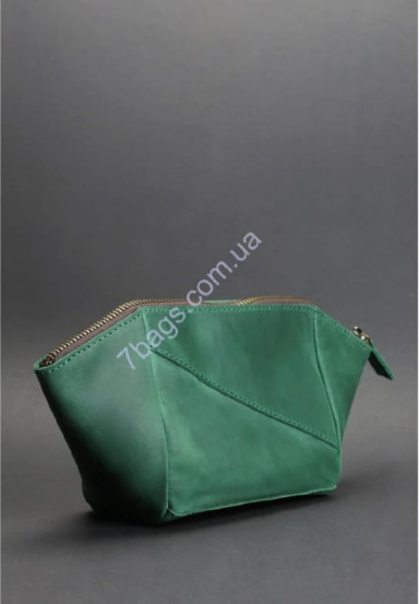 Women's cosmetic bag emerald BN-CB-2-iz, BlankNote