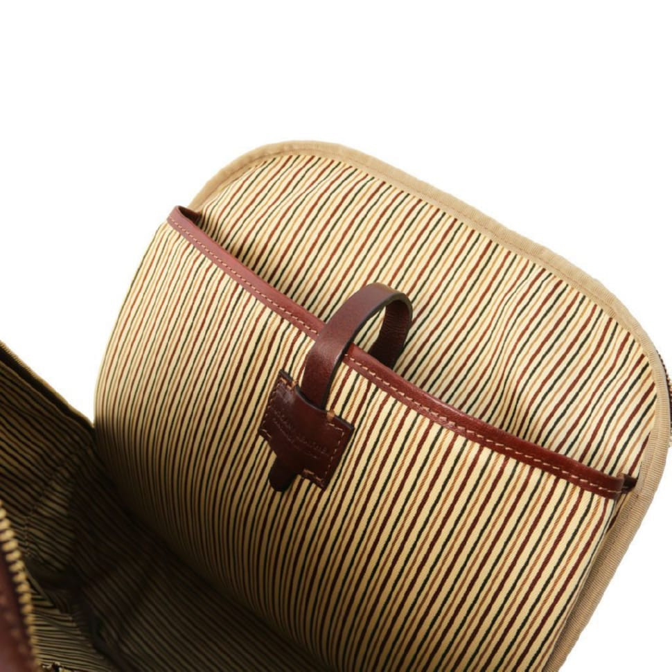 Nagoya Кожаный рюкзак для ноутбука с отделением впереди Tuscany TL141857