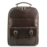 Nagoya Кожаный рюкзак для ноутбука с отделением впереди Tuscany TL141857