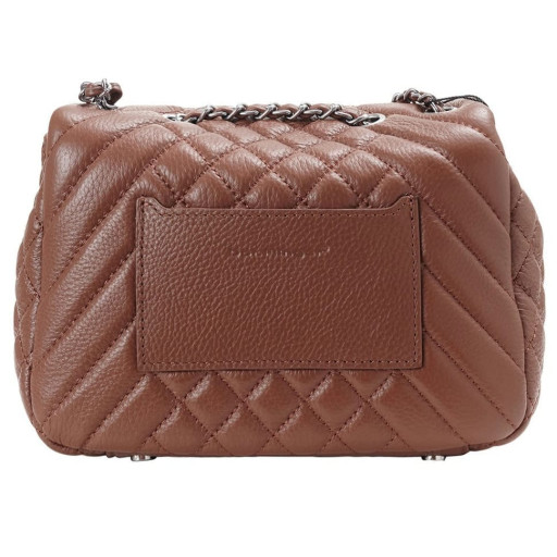 Сумка жіноча шкіряна DER FLINGER DF2020043-2 коричнева