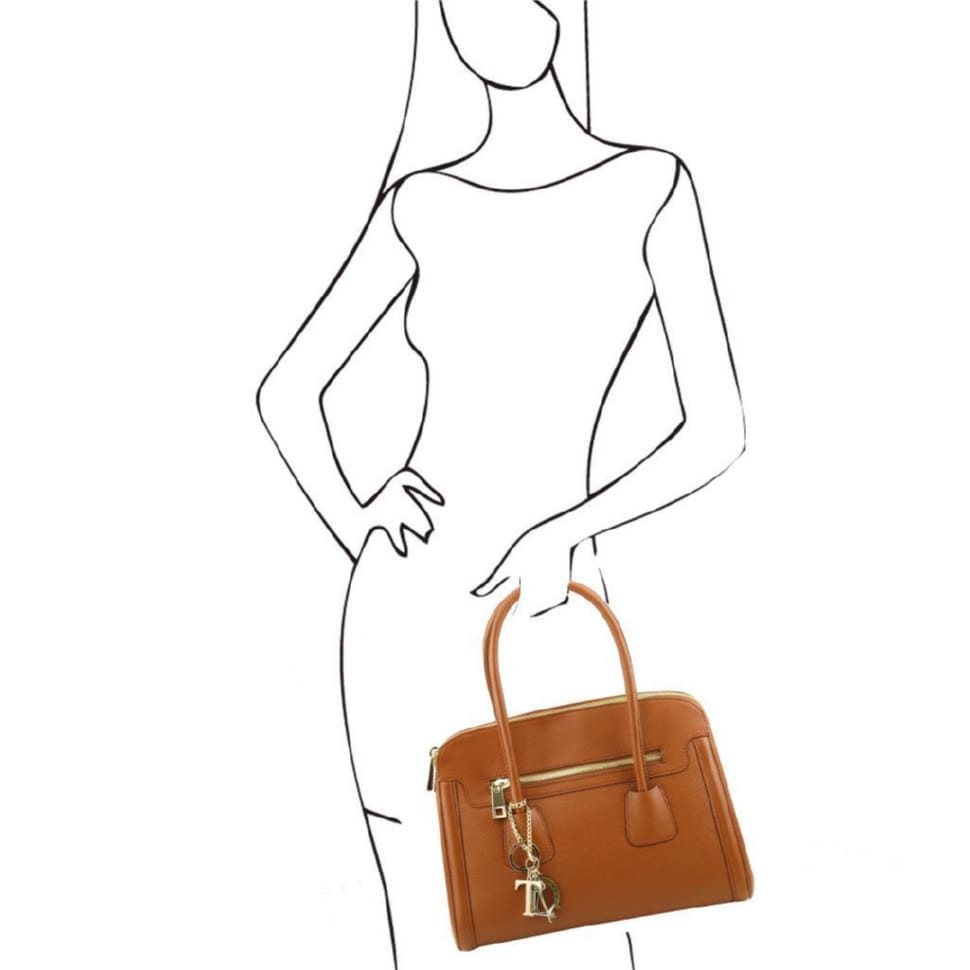 TL Keyluck Шкіряна сумка з м;якої шкіри Tuscany TL141285