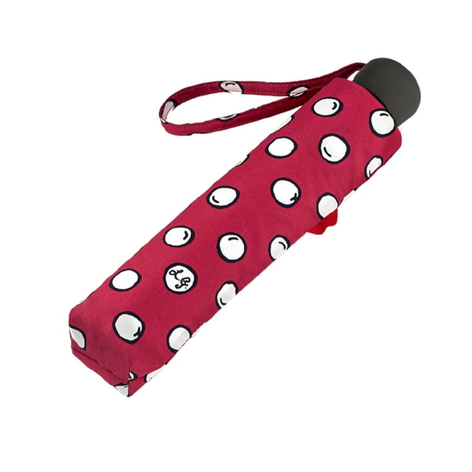Парасолька жіноча Fulton L869-038512 Lulu Guinness Minilite-2 Polka Pearls