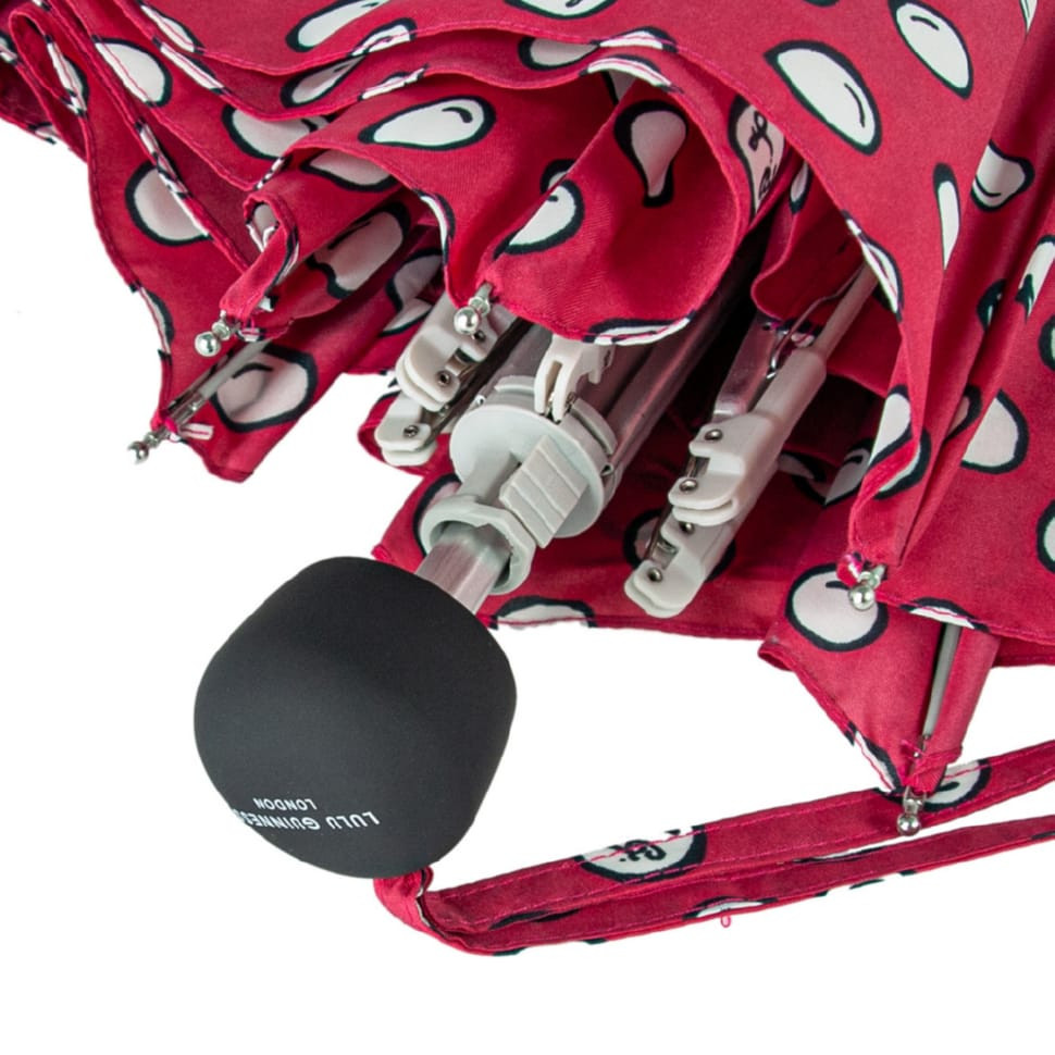 Парасолька жіноча Fulton L869-038512 Lulu Guinness Minilite-2 Polka Pearls