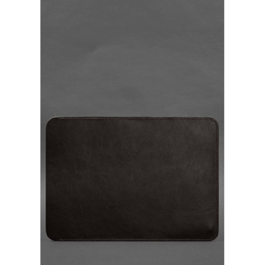Кожаный чехол для MacBook Air 15-inch (2023) Темно-коричневый