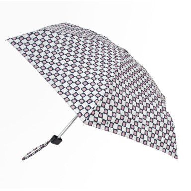 Зонт женский Fulton L501-041611 Tiny-2 Flower Check (Цветочная клетка)