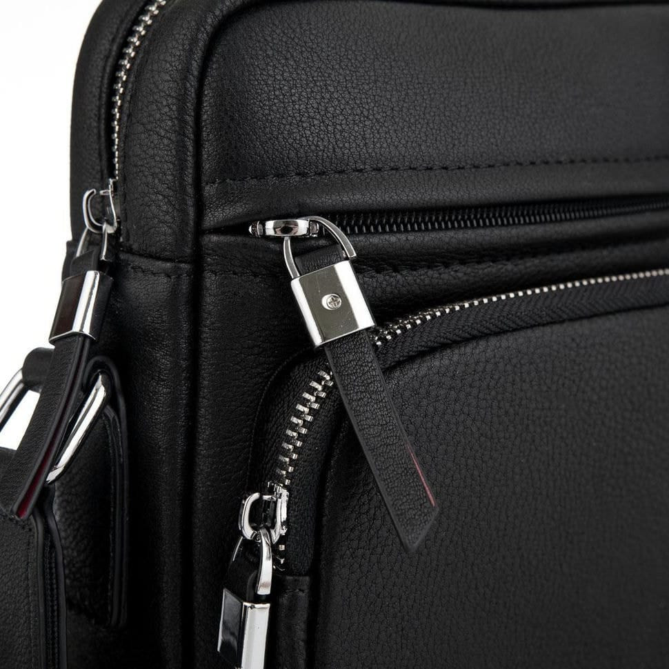 Шкіряна сумка-месенджер через плече Tiding Bag SM8-1022A